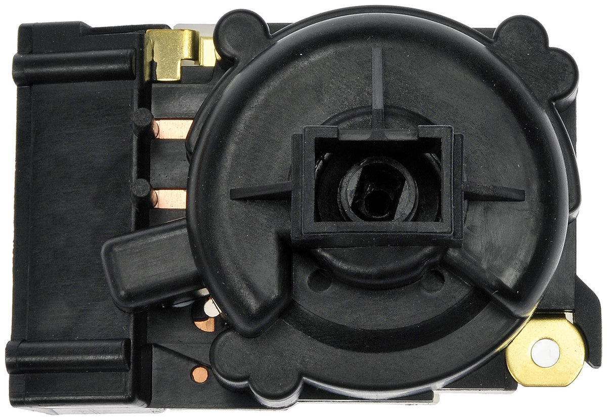 Dorman ignition switch installed in steering column showing restored ignition function