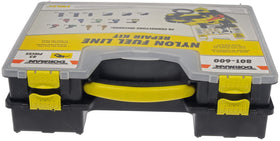 Dorman installation tool angle demonstrating secure seating of angled fittings