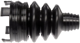 Dorman installed split CV boot on axle showing quick repair benefit