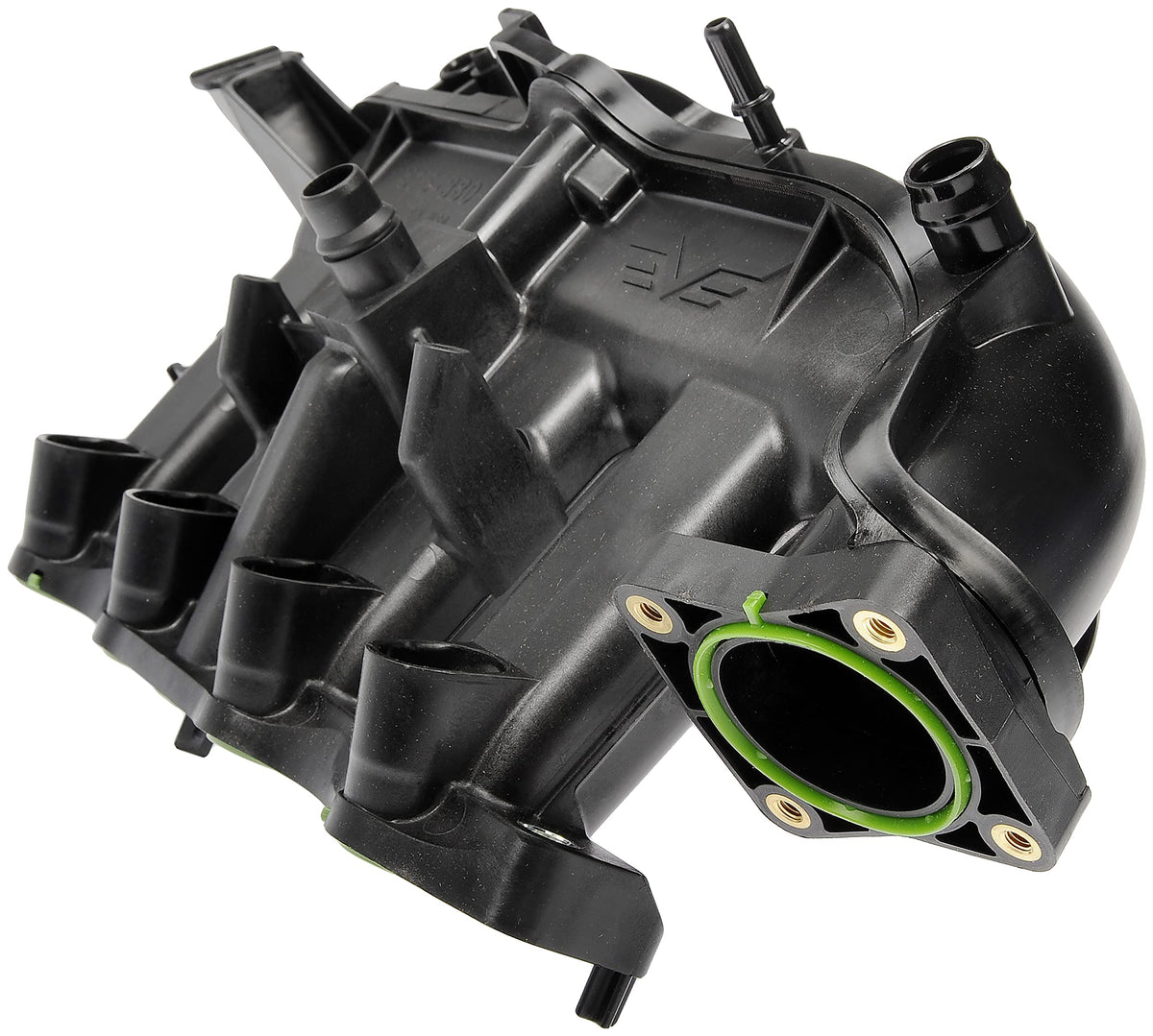 Dorman manifold installed in engine bay demonstrating restored vacuum sealing