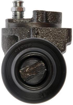 Dorman wheel cylinder installed on drum assembly demonstrating correct fitment