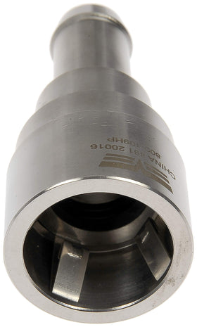 Dorman coolant connector installed in engine bay showing correct fit and reliability