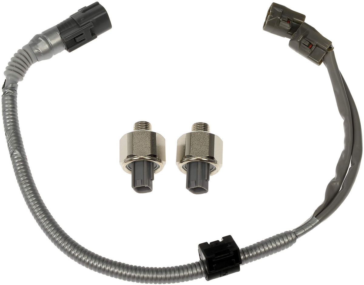 Dorman harness connector detail showing OEM-matching plug and simple plug-and-play benefit