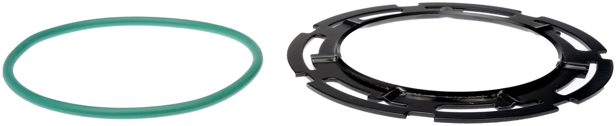 Dorman lock ring close-up of threads and tabs highlighting durable construction