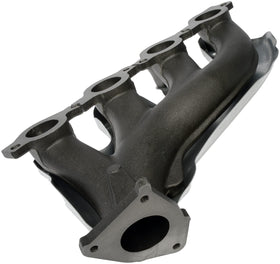 Dorman manifold close-up of flange detail highlighting ductile iron strength and fit