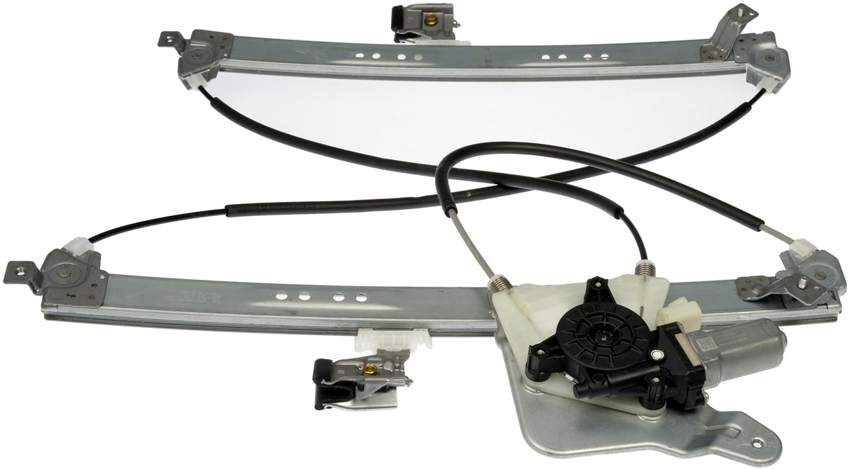 Dorman motor connector detail showing plug and wires for straightforward electrical fitment