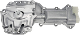 Dorman motor side profile highlighting gear housing and quieter operation benefit