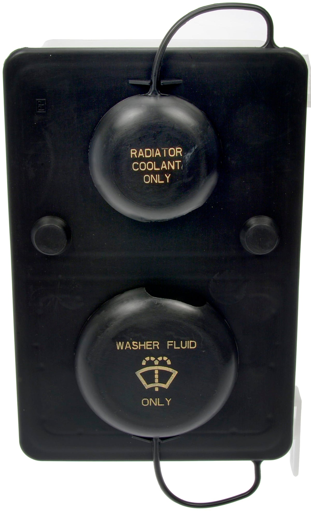 Dorman mounting bracket and hose ports detail showing precise attachment points