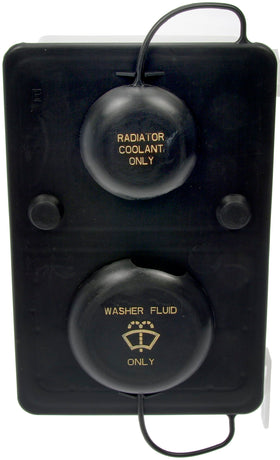 Dorman mounting bracket and hose ports detail showing precise attachment points