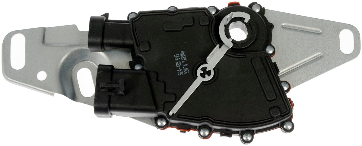 Dorman neutral safety switch installed on transmission demonstrating proper alignment