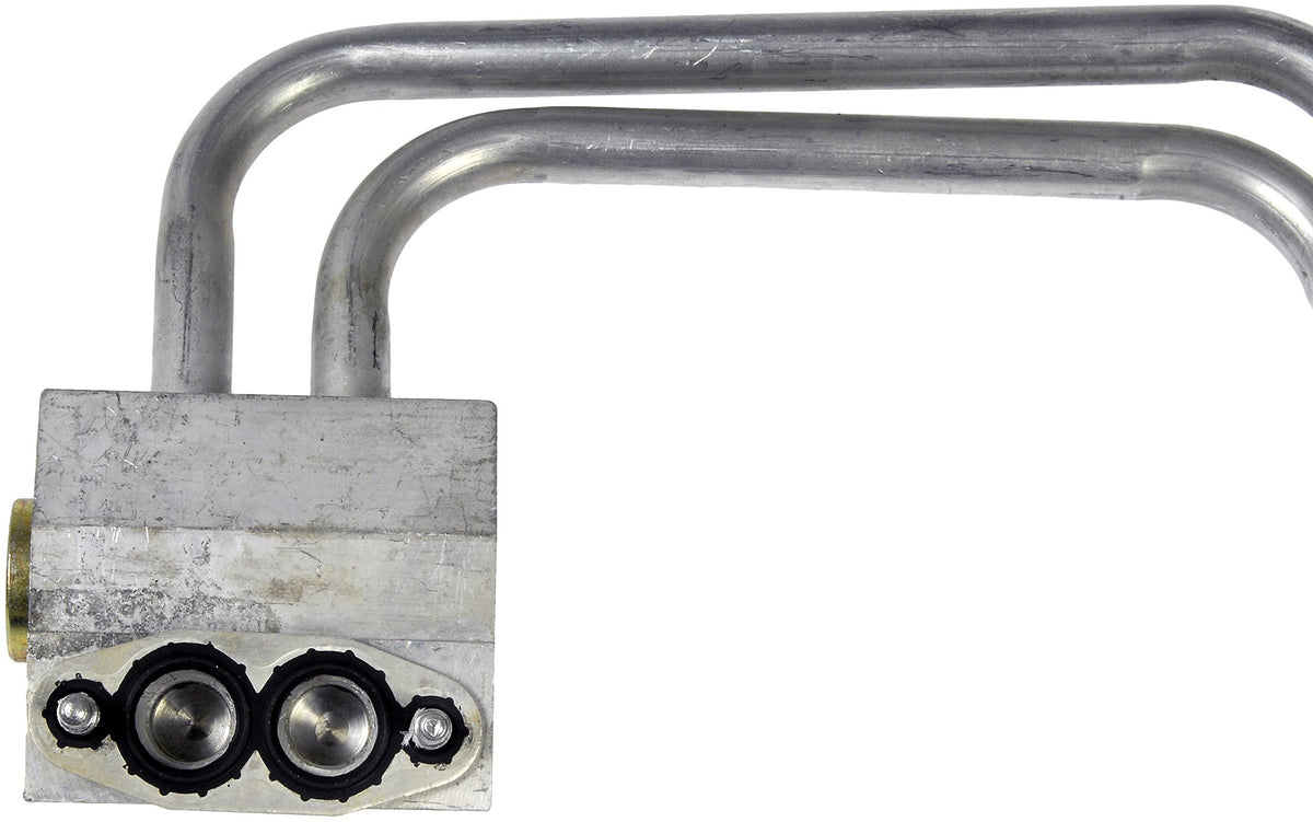 Dorman close-up of hose connection and fitting for secure, leak-free seal