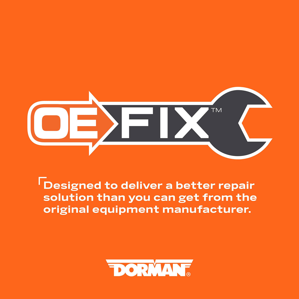Dorman packaging and label shot showing model number and verified fit