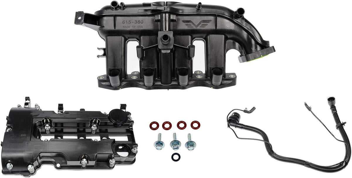 Dorman PCV tube assembly angled to show connection points and leak prevention