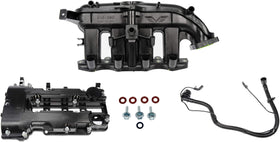 Dorman PCV tube assembly angled to show connection points and leak prevention