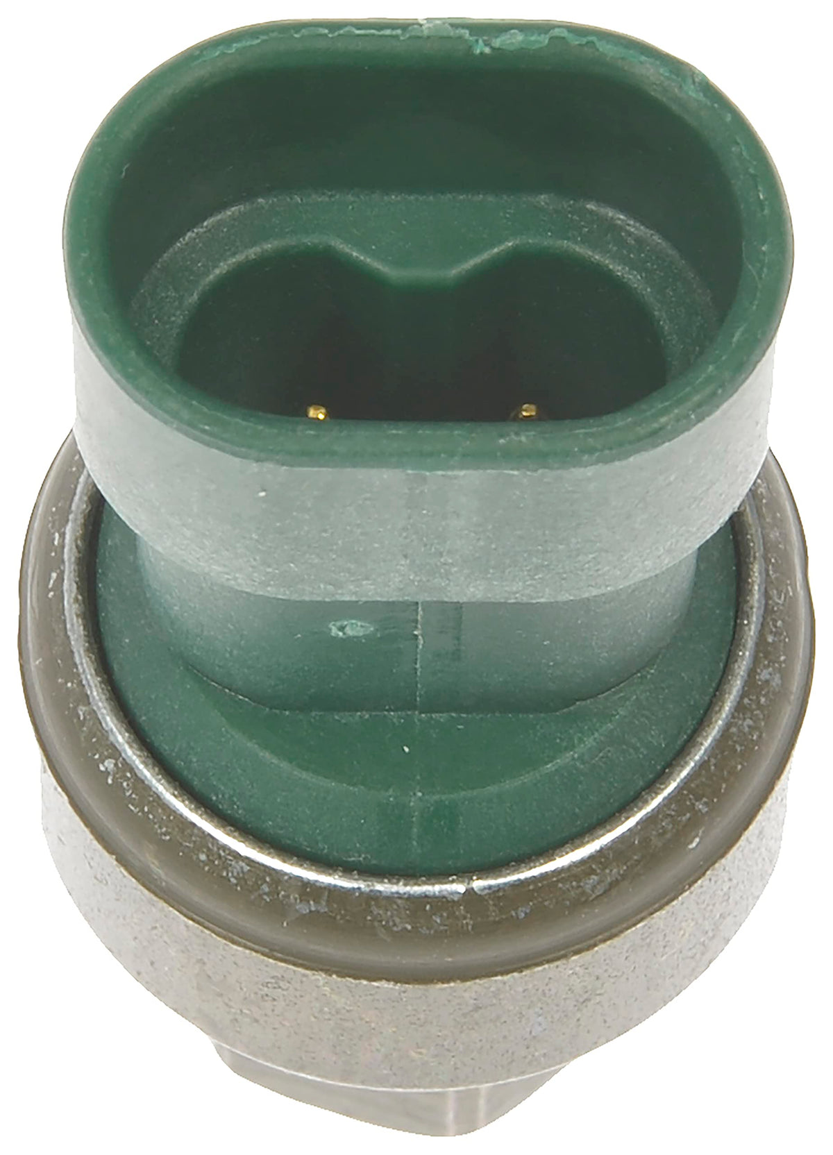 Dorman pressure switch connector close-up showing terminals and secure electrical fit