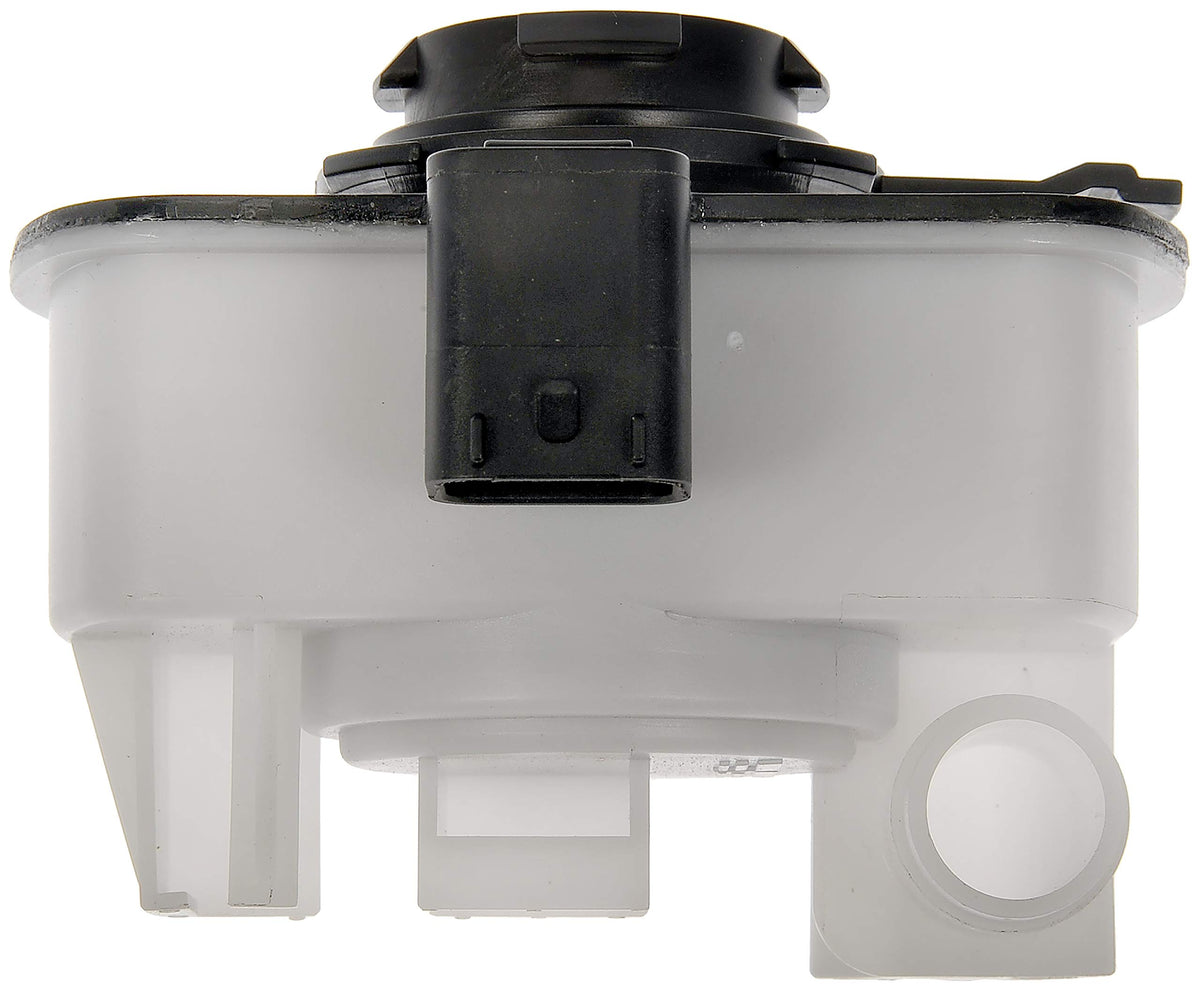 Dorman pump electrical connector close-up showing secure OEM-style connection