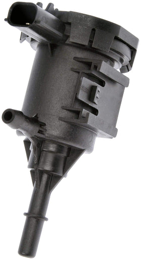 Dorman purge valve front view showing mounting and durable construction benefit
