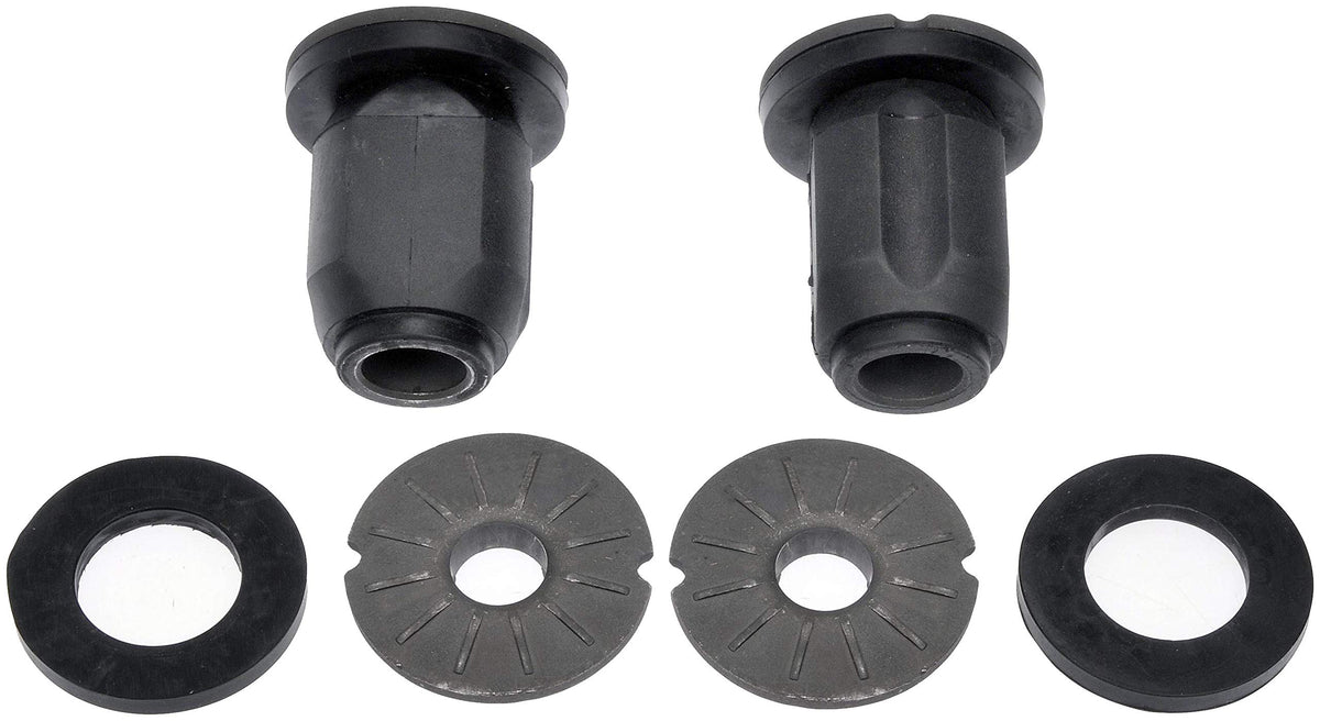 Dorman rack mount bushing close-up of material and contour benefits durable precision fit