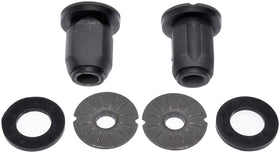 Dorman rack mount bushing close-up of material and contour benefits durable precision fit