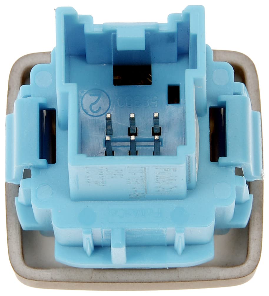 Dorman rear liftgate release switch close-up of button texture for confident tactile feedback