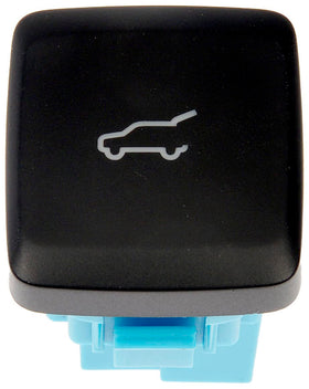 Dorman rear liftgate release switch installed in vehicle demonstrating restored liftgate operation