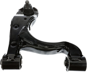 Dorman rear passenger control arm front view showing solid construction and fitment benefit
