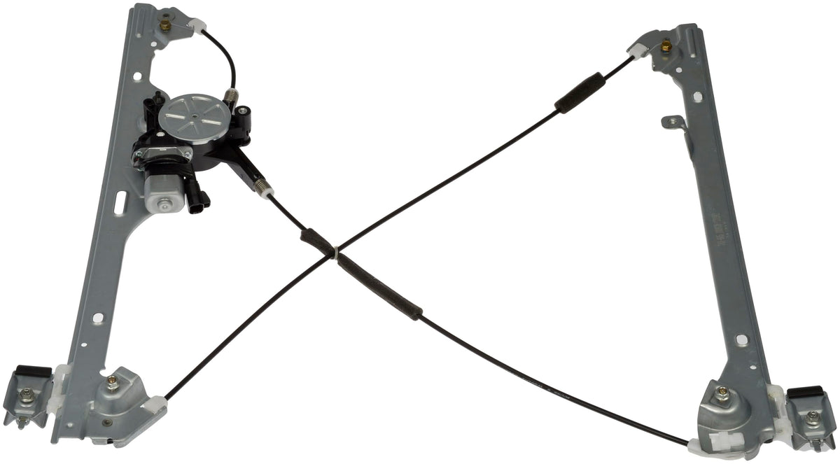 Close-up of Dorman cable guides and sheathing highlighting reduced reel binding and longer service life