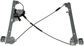 Close-up of Dorman cable guides and sheathing highlighting reduced reel binding and longer service life