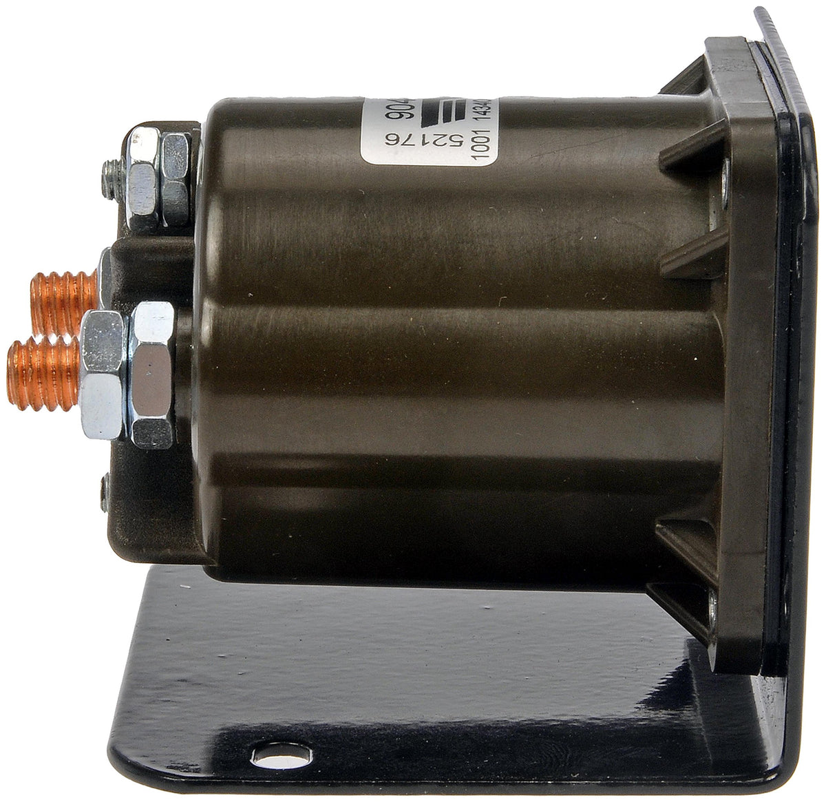 Dorman relay closeup of terminals highlighting corrosion-resistant contacts benefit