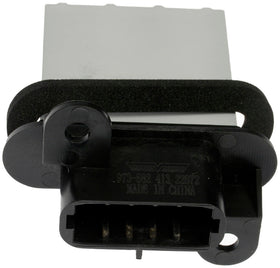 Dorman resistor close-up of fins and terminal showing durable construction and reliable cooling