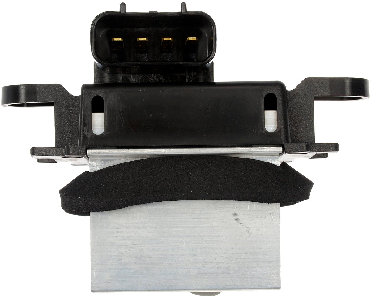 Dorman resistor element detail highlighting fins and mounting points benefit improved heat dissipation