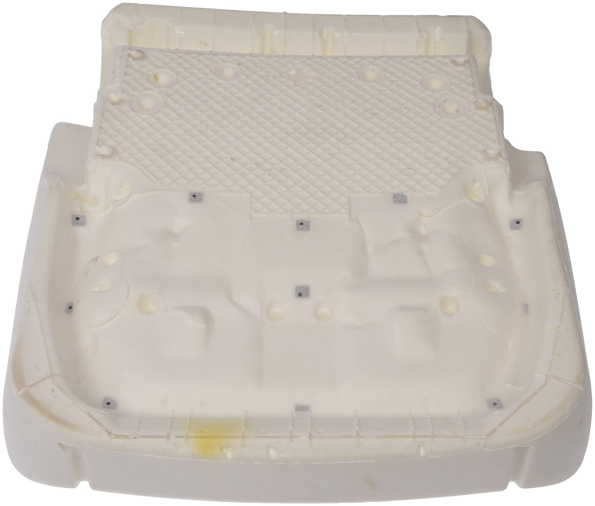 Dorman seat cushion pad installed in truck improving driver comfort and upholstery fit