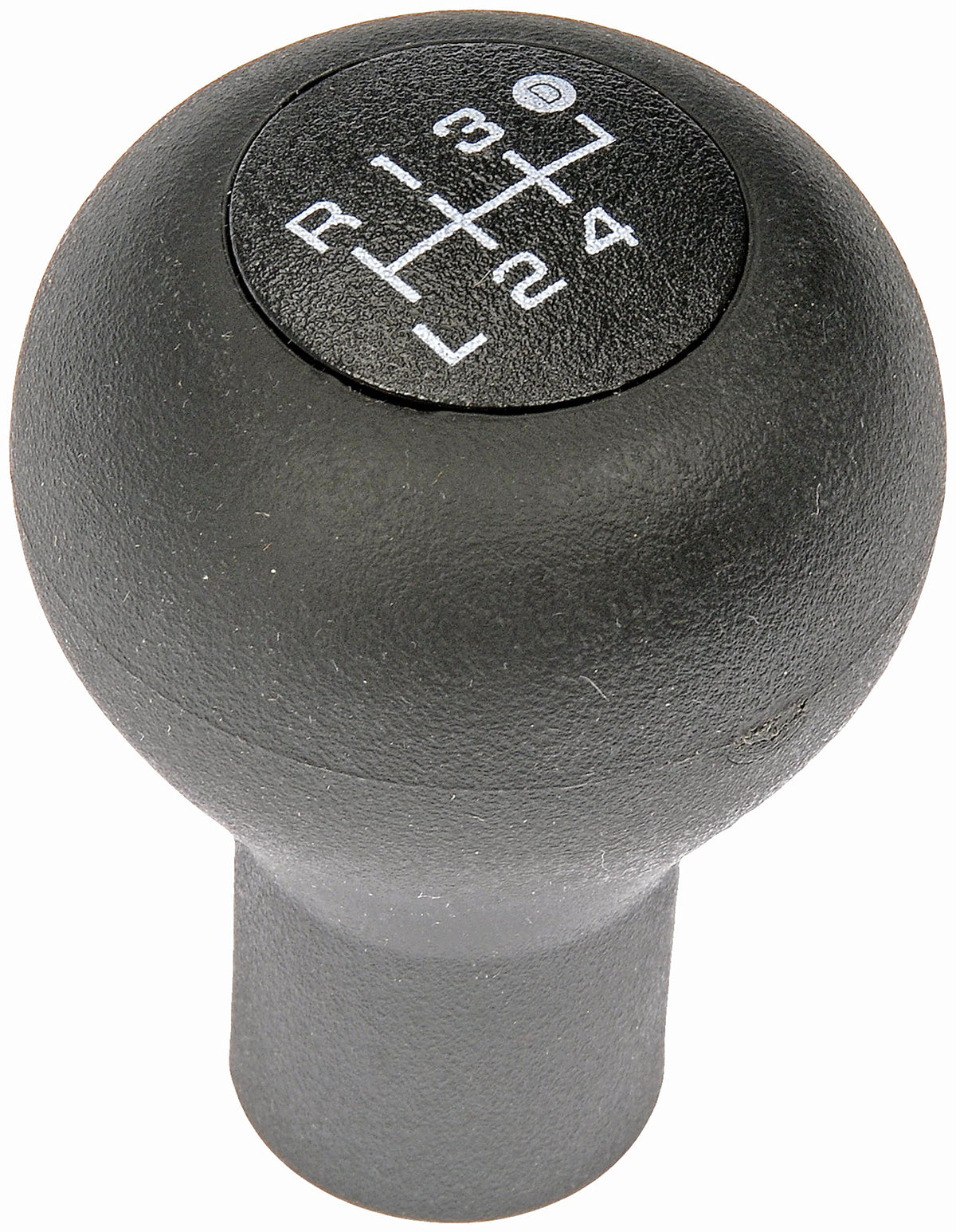 Dorman shift knob front view showing shape and finish for accurate replacement