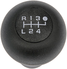 Dorman shift knob installed in Ford Super Duty cabin restoring grip and function