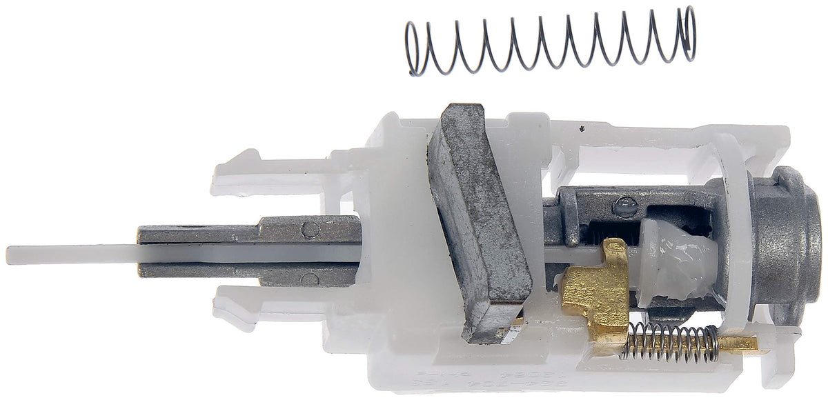Dorman actuator pin size and scale beside ruler, helps verify correct fitment
