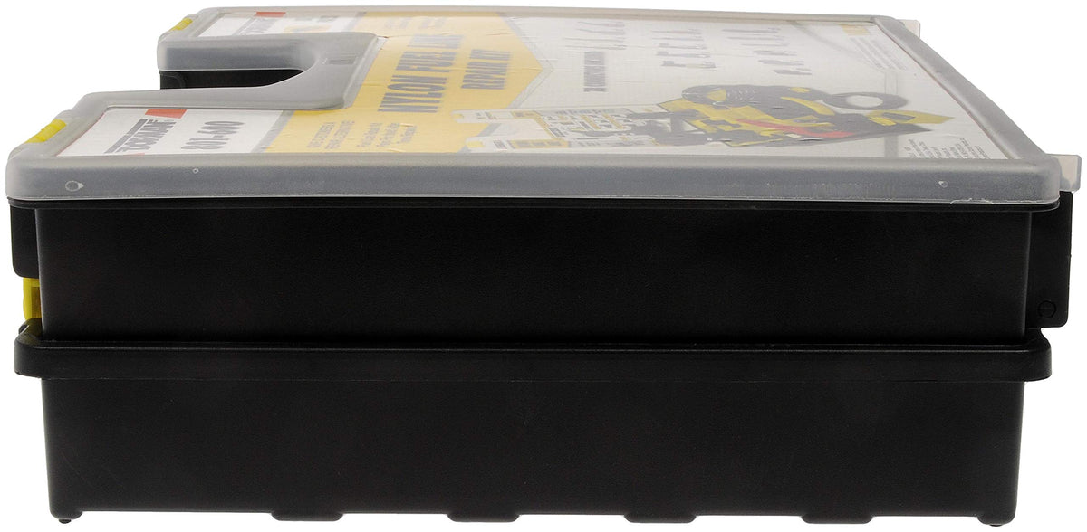 Dorman steel-to-nylon adapter illustrating reliable transition between line types