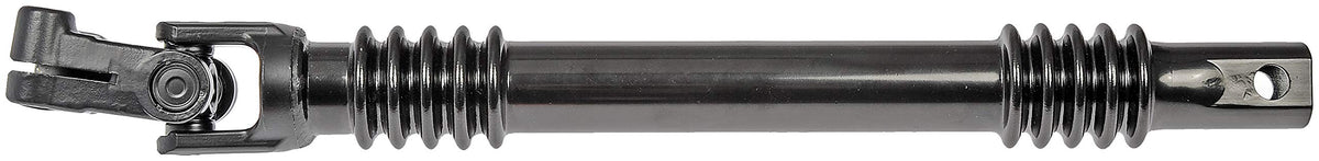 Dorman steering shaft installed in Chevy truck demonstrating secure connection