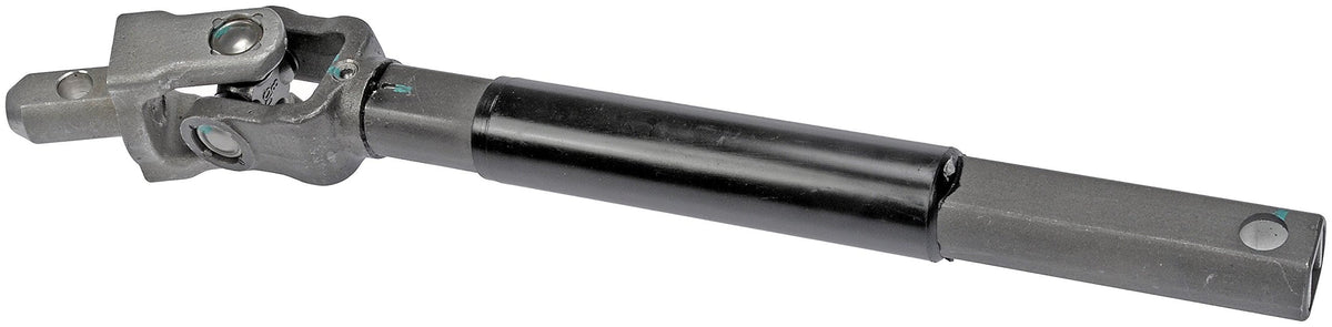 Dorman steering shaft installed in vehicle steering column demonstrating reliable replacement