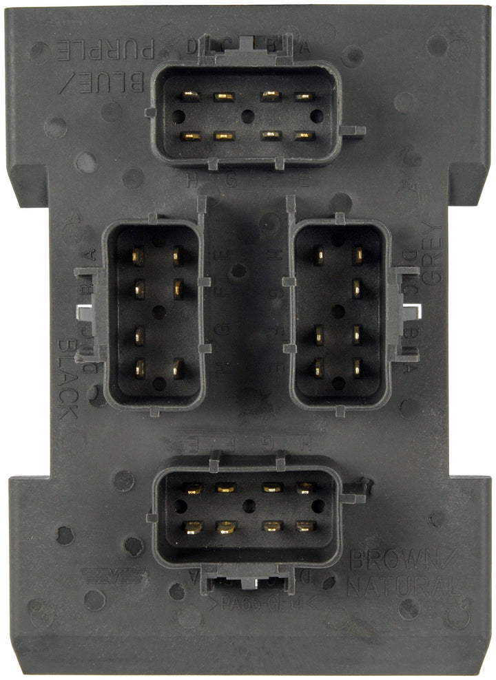 Dorman front view of circuit board showing exact fit and easy swap benefit