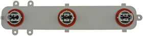 Dorman circuit board installed in Trailblazer tail lamp demonstrating restored light operation