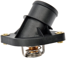 Dorman thermostat housing close-up of material and finish illustrating crack resistance