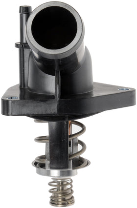 Dorman thermostat housing close-up of seal surface highlighting precision fit and leak prevention