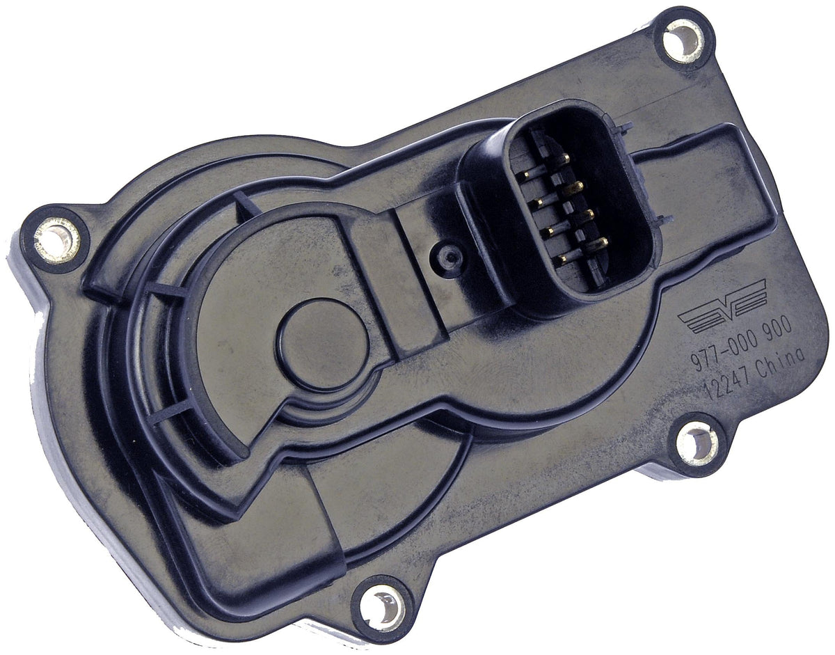 Dorman throttle position sensor connector close-up highlighting secure electrical connection