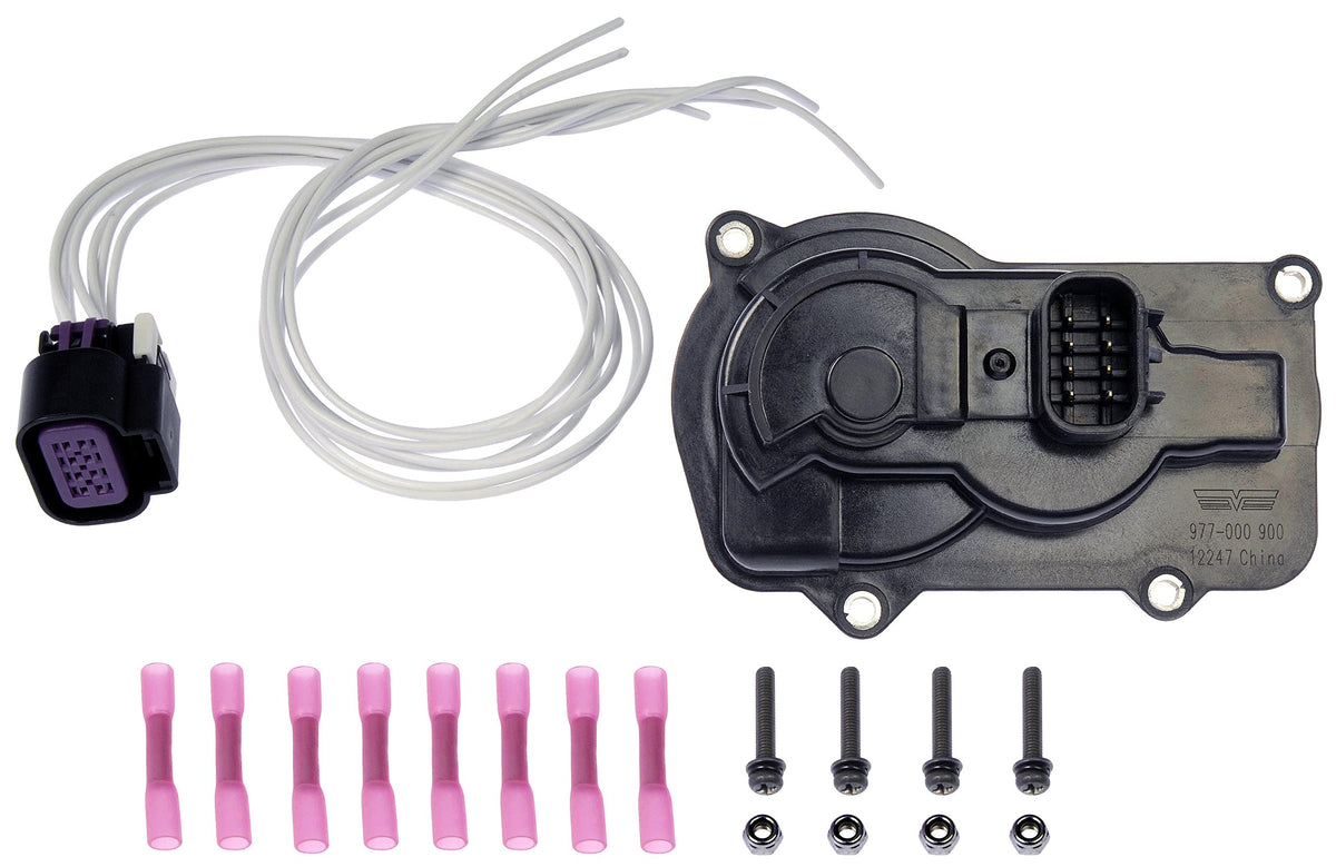 Dorman throttle position sensor front view showing durable housing and fit