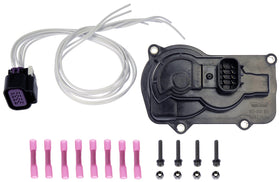 Dorman throttle position sensor front view showing durable housing and fit