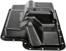 Dorman transmission pan depth comparison illustrating correct capacity and sizing for fitment