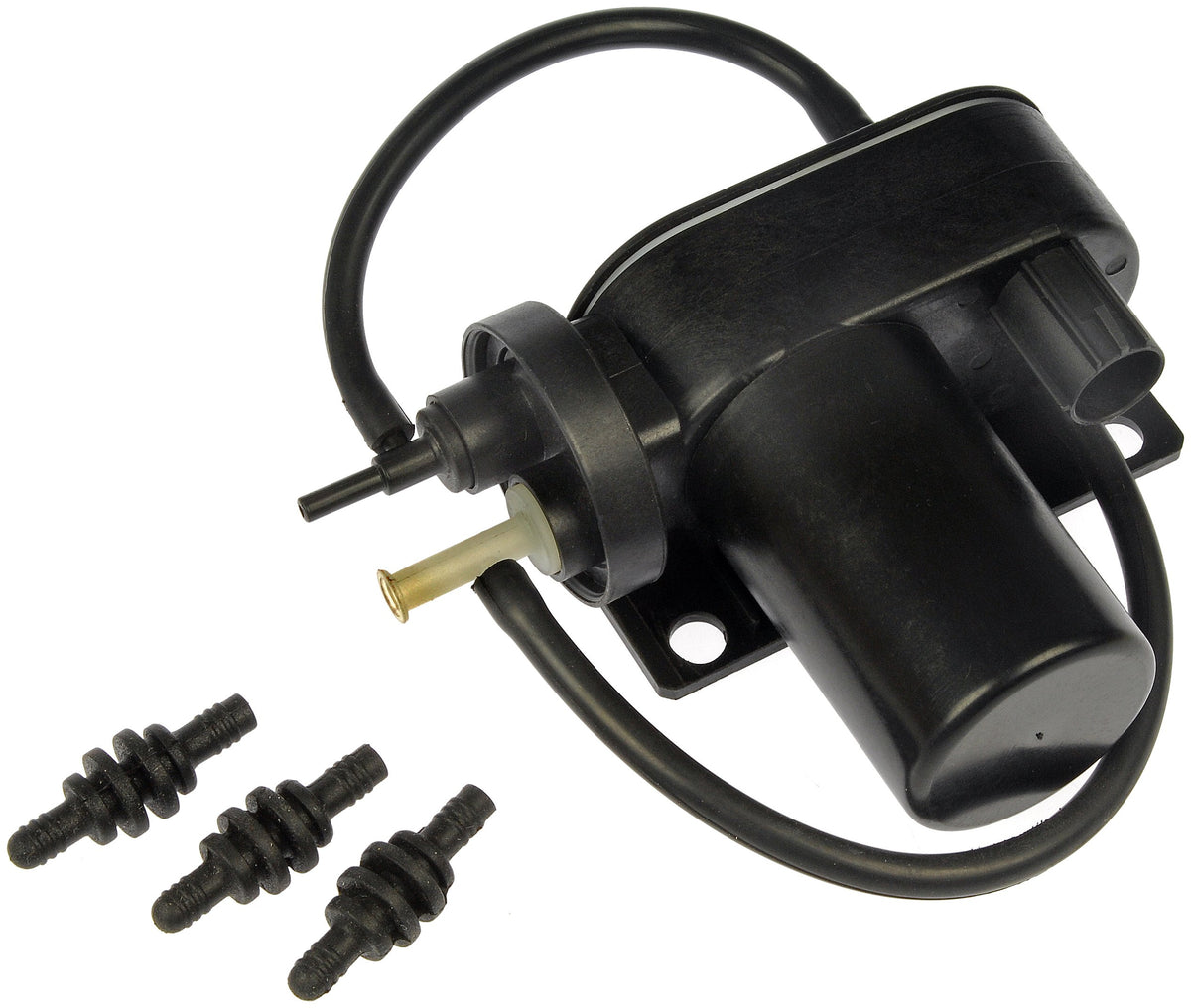 Dorman vacuum pump front view showing mounting for direct-fit replacement benefit