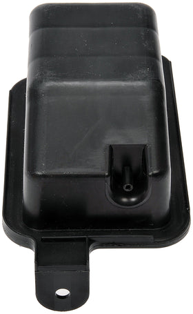 Dorman vacuum reservoir close-up of hose ports and seals for secure connections