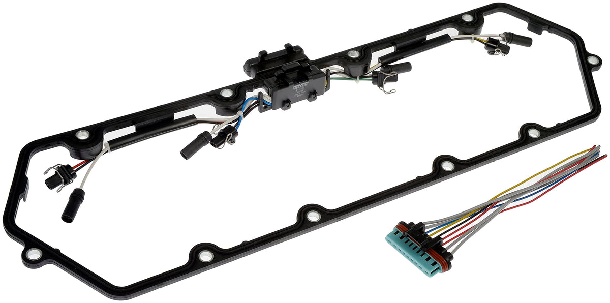 Dorman valve cover gasket front view showing complete shape and reliable fit