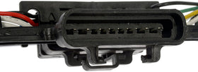 Dorman valve cover gasket next to ruler showing size and scale for fit verification